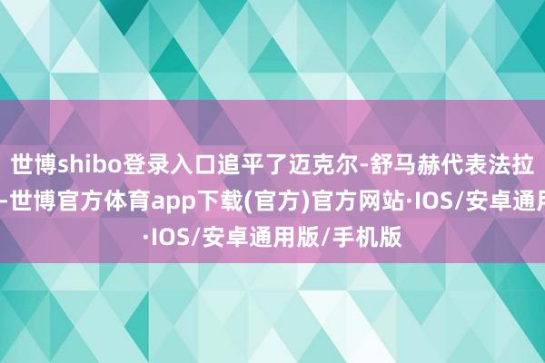 世博shibo登录入口追平了迈克尔-舒马赫代表法拉利的场次数-世博官方体育app下载(官方)官方网站·IOS/安卓通用版/手机版