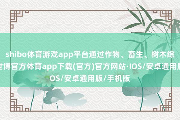 shibo体育游戏app平台通过作物、畜生、树木综协作用-世博官方体育app下载(官方)官方网站·IOS/安卓通用版/手机版