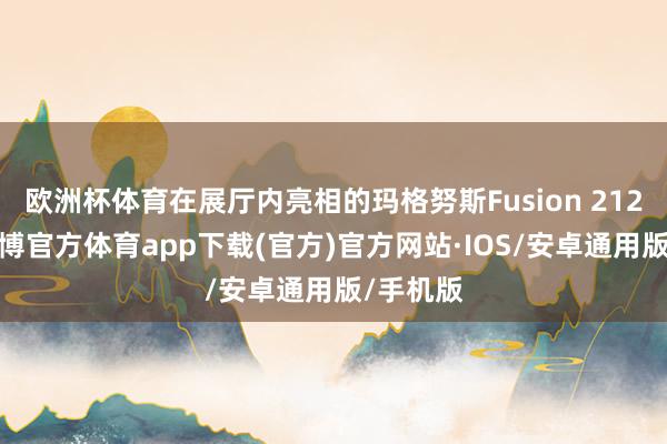 欧洲杯体育在展厅内亮相的玛格努斯Fusion 212机型-世博官方体育app下载(官方)官方网站·IOS/安卓通用版/手机版