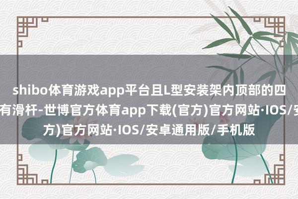 shibo体育游戏app平台且L型安装架内顶部的四角位置处对称安装有滑杆-世博官方体育app下载(官方)官方网站·IOS/安卓通用版/手机版