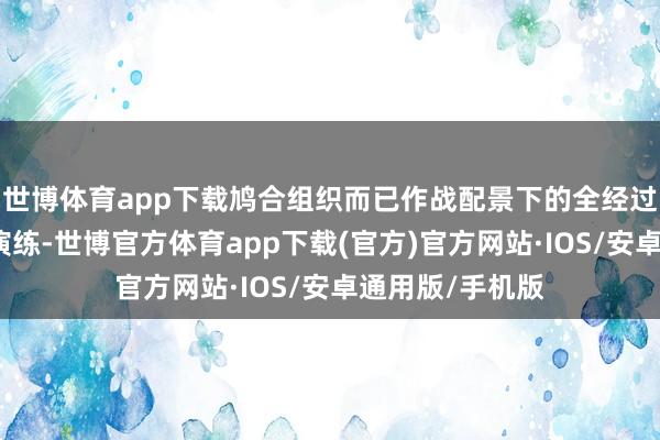 世博体育app下载鸠合组织而已作战配景下的全经过全身分实战化演练-世博官方体育app下载(官方)官方网站·IOS/安卓通用版/手机版